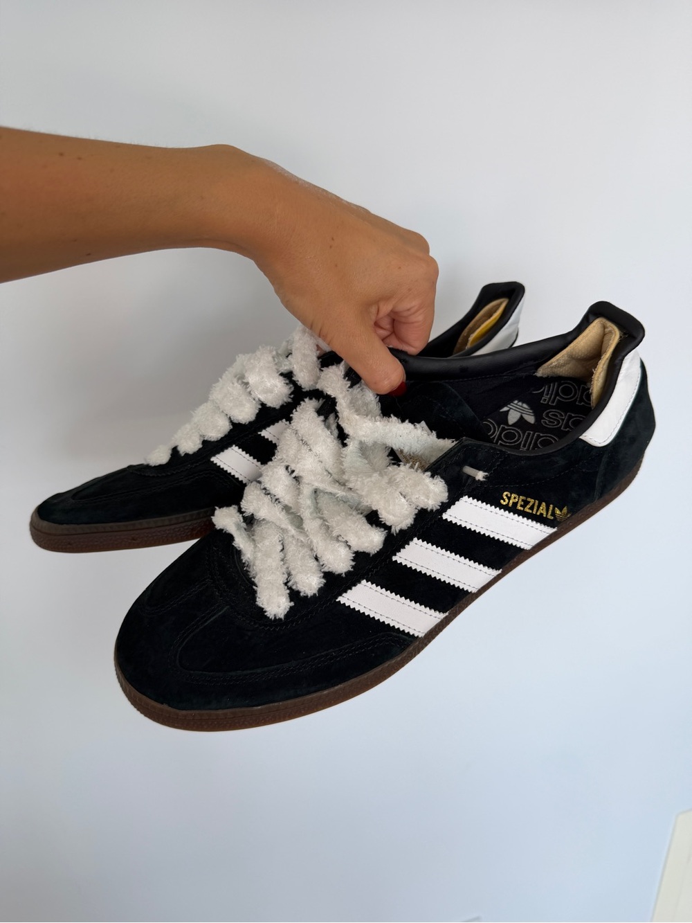 adidas Originals Handball Spezial Core Black Cloud White lifestyle shoe men’s 11
